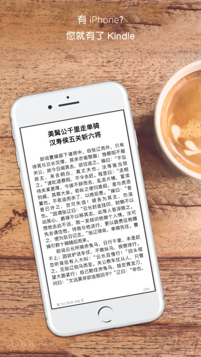 亚马逊Kindle阅读 v6.20 iPhone版图3