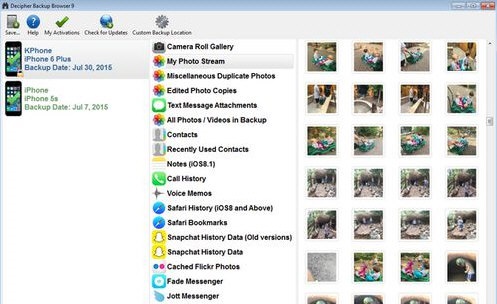 Decipher Backup Browser