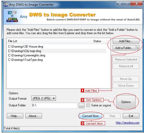 Any DWG to Image Converter V2018 官方免费版图2