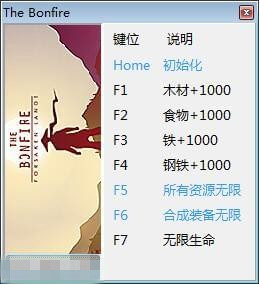 篝火被遗弃的土地七项修改器 绿色版图1
