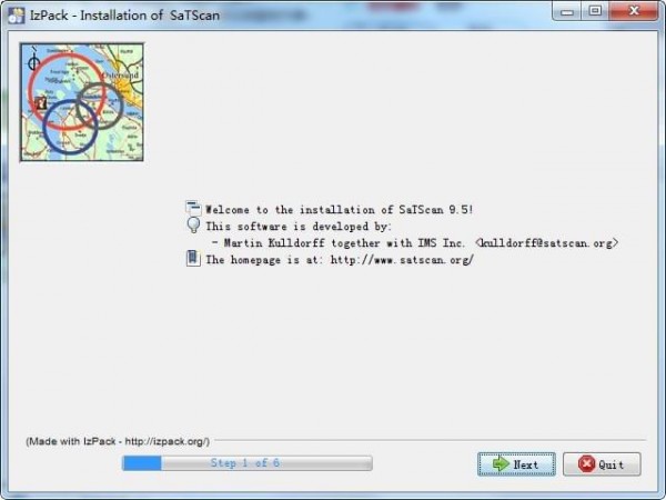 SaTScan软件下载 v9.5 官方免费版图1