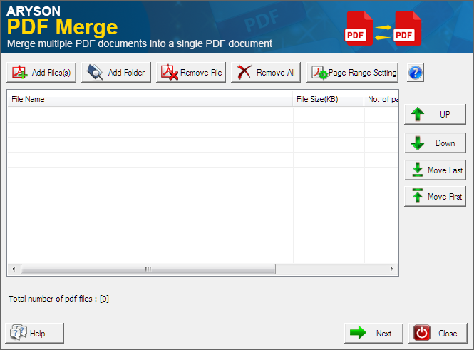 Aryson PDF Merge下载 v17.0 免费版图1