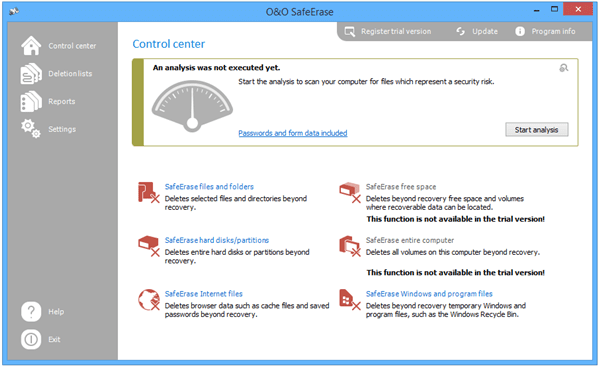 O&O SafeErase Pro破解版下载 v12.5.158 最新版图1