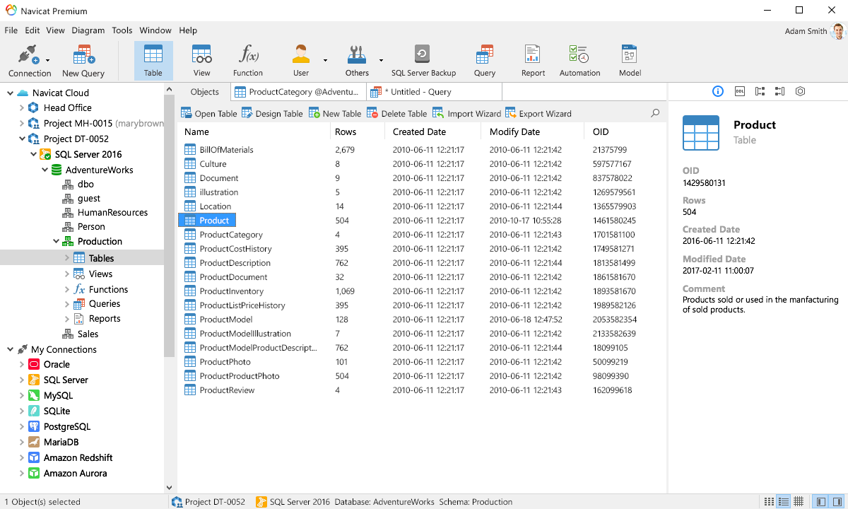 navicat premium 64位破解版 v12.1.16.0 中文版图3