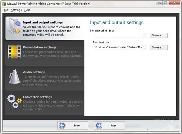 Movavi PowerPoint to Video Convert(PPT转视频工具) V2.2.1 官方版图1