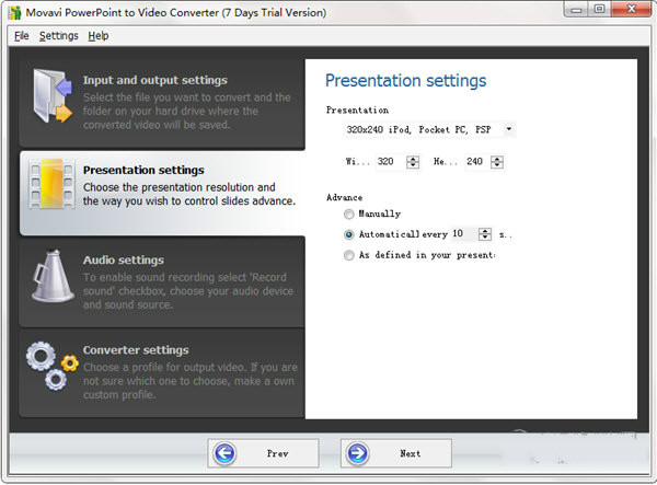 Movavi PowerPoint to Video Convert(PPT转视频工具) V2.2.1 官方版图2