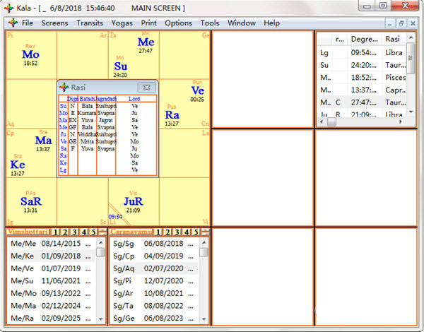 Kala(星占软件) V2018 破解版图3