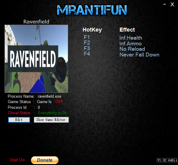 掠夺之地四项修改器下载 免费版