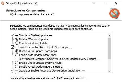 StopWinUpdates v2.5 免费版图1