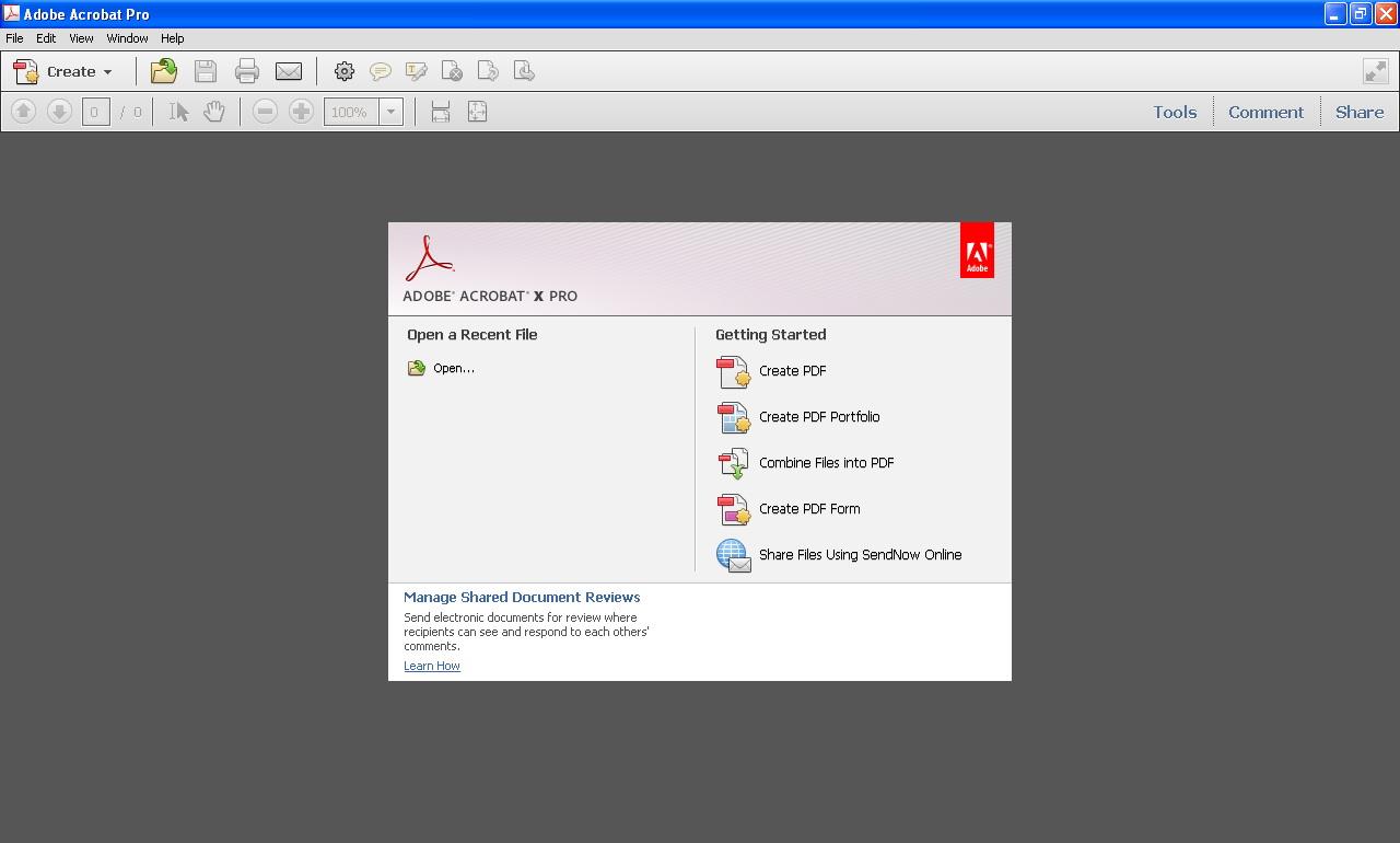 adobe acrobat x pro v11.0.5 免费版图1