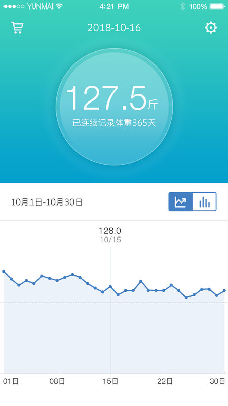 体重小本app V1.5 安卓版图2