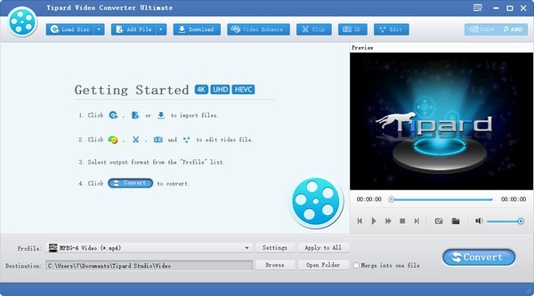 Tipard Video Converter v9.2.50 官方版图1