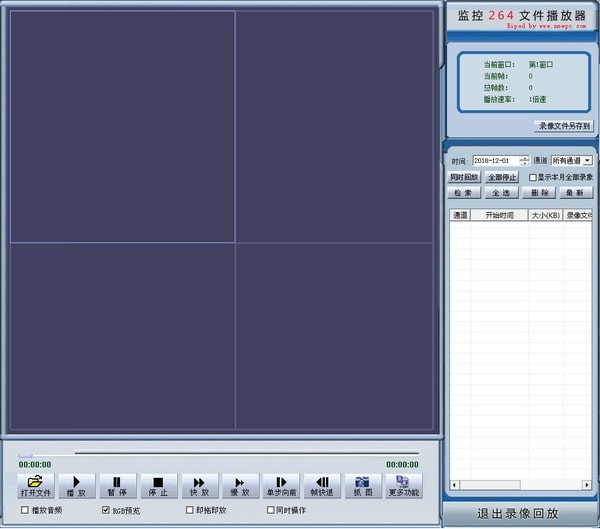 监控264文件播放器 v5.3.0.4 绿色版图1