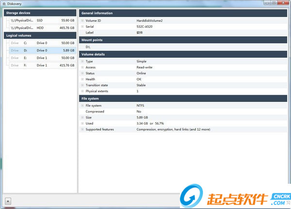 Diskovery(硬盘检测工具) v0.9.8.1 免费版图2