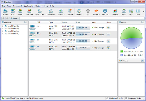 硬盘空间分析(DiskBoss) v10.6.18 免费版图1