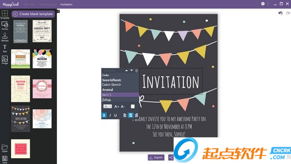 Abelssoft HappyCard(电子请柬制作软件) v2019.3.2 免费版图2