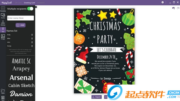 Abelssoft HappyCard(电子请柬制作软件) v2019.3.2 免费版图3