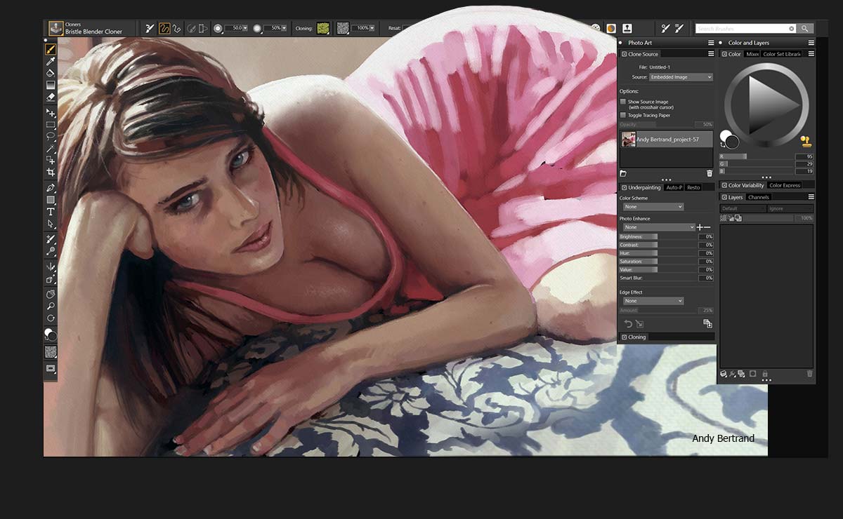 corel painter2019破解版下载 v19.1.0.487 中文版图2