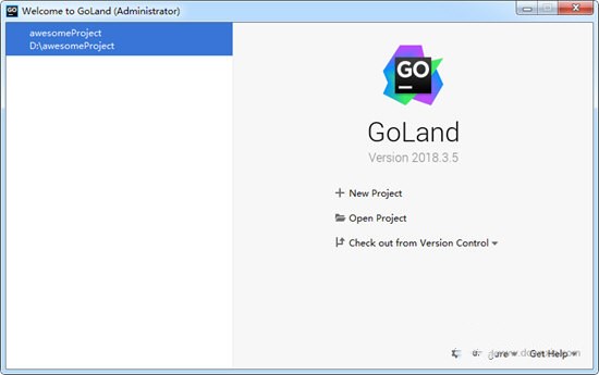 GoLand(Go语言开发环境) V2018.3.5 官方版图1