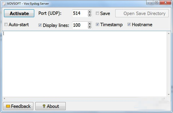 Vov Syslog Server破解版