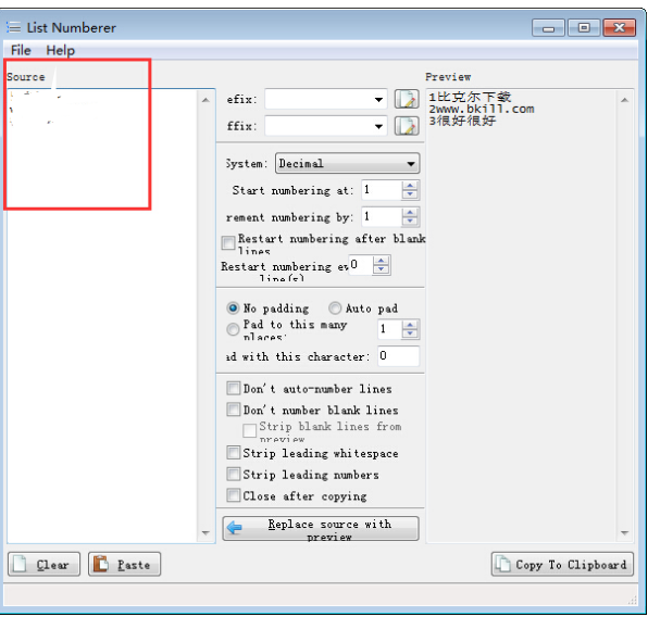List Numberer v1.2 绿色版图3