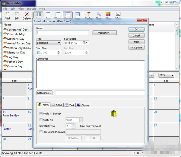 Remind-Me(日历事件提醒软件) v9.1 免费版图1