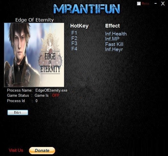 永恒边缘四项修改器下载