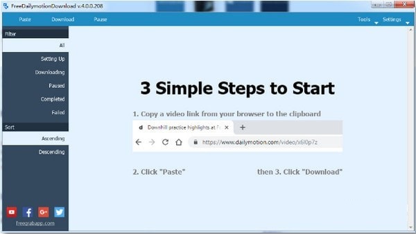 Free Dailymotion Download v4.0.0.208 免费版图1