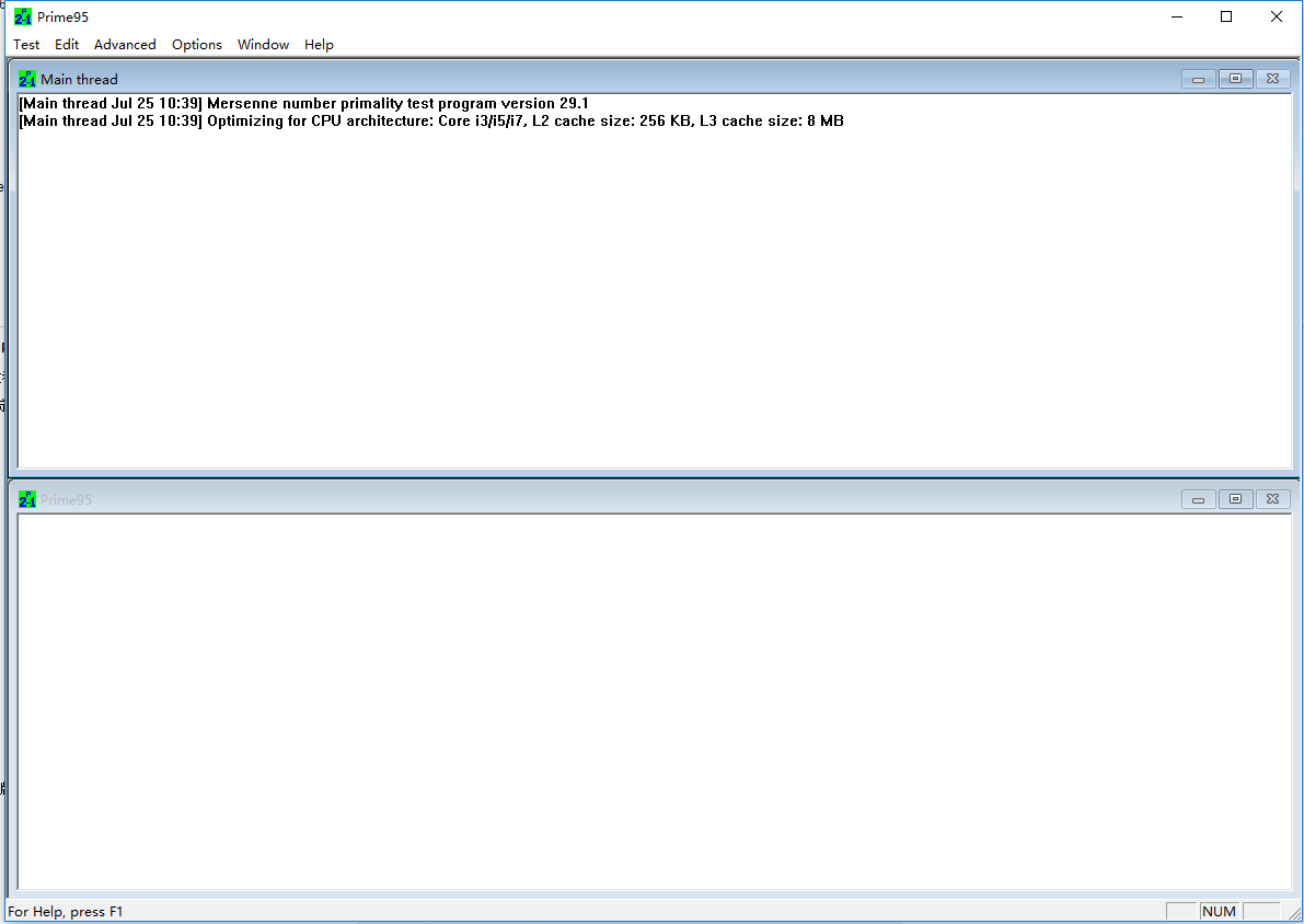 prime95中文版(专业烤机软件) v29.8 Build 5 官方最新版(32位/64位)图2