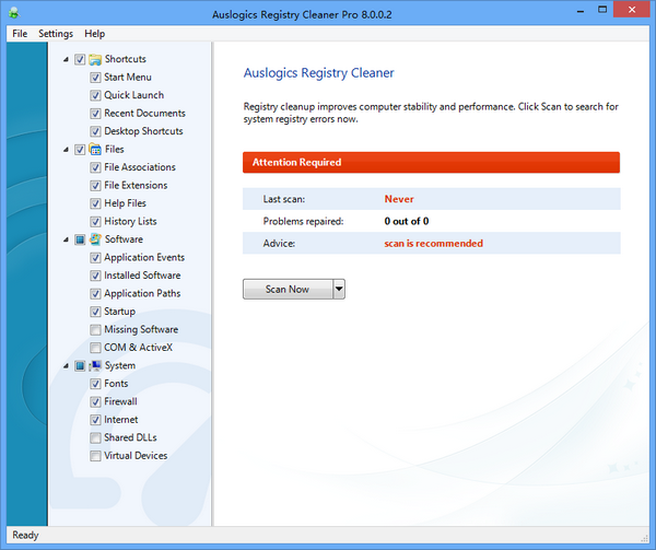 Auslogics Registry Cleaner Pro下载