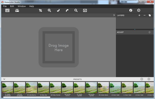 Watercolor Studio(图片转水彩画软件) v1.1.0 官方版图1
