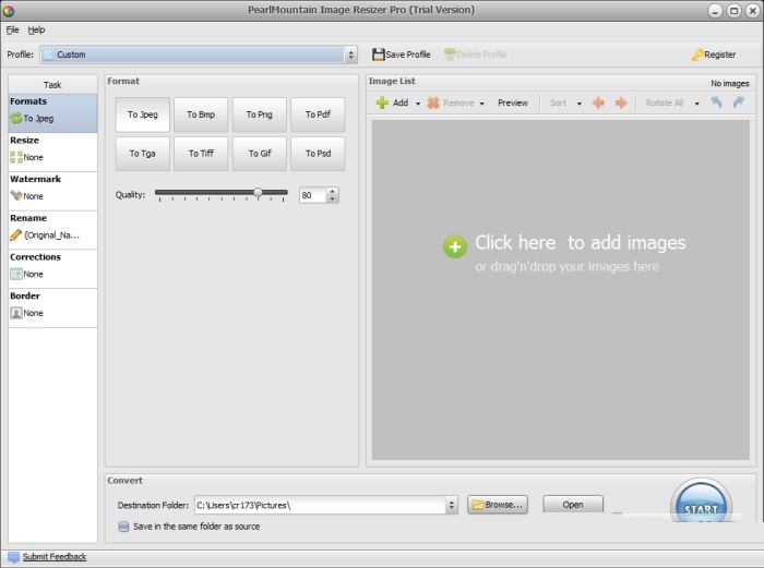 PearlMountain Image Resizer Pro(水印调整工具) v1.4.2 官方版图1