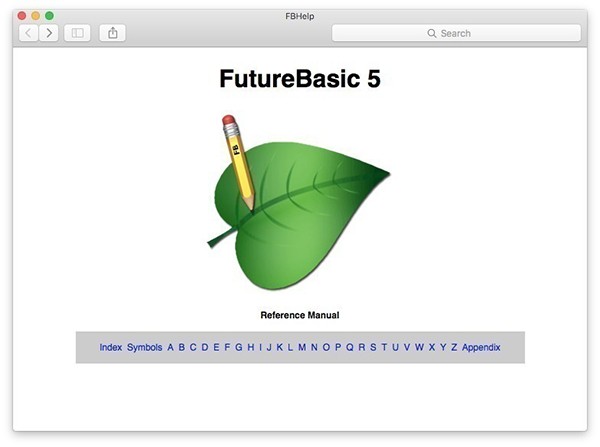 FutureBASIC mac版
