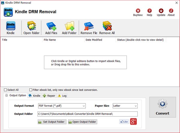 Kindle DRM Removal(Kindle电子书DRM移除器) v4.19.626.385 免费版图1