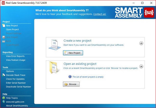 Red Gate SmartAssembly(NET代码保护工具) v7.0.7.2439 官方版图1