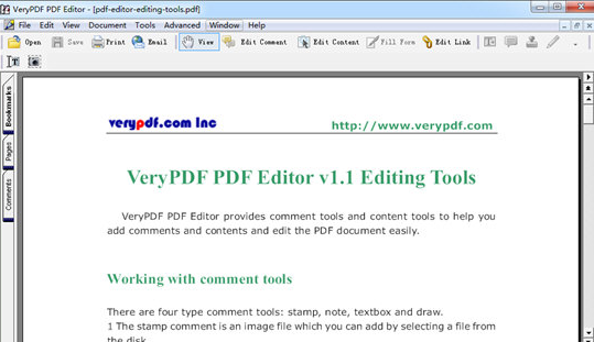 VeryPDF PDF Editor(PDF编辑器) V4.1 官方版图3