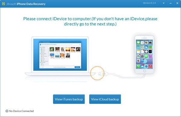 Jihosoft iPhone Data Recovery(iOS数据恢复软件) v8.1.4 官方版图1