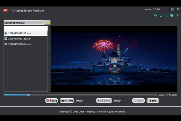 Amazing Screen Recorder(视频录制软件) v6.8.8.8 官方版图1