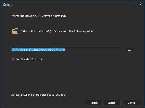 ApexSQL Recover下载
