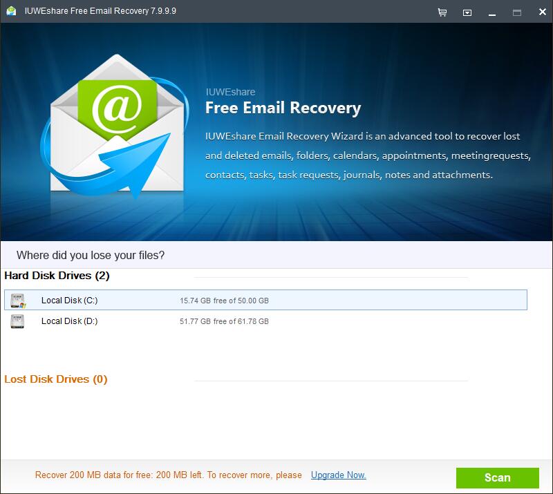 IUWEshare Free Email Recovery下载