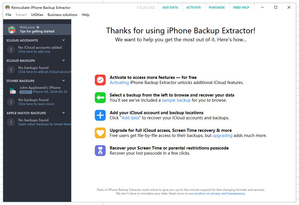 Reincubate iPhone备份提取器下载