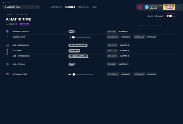 时光之帽七项修改器下载 v2019.08.10 免费破解版图1