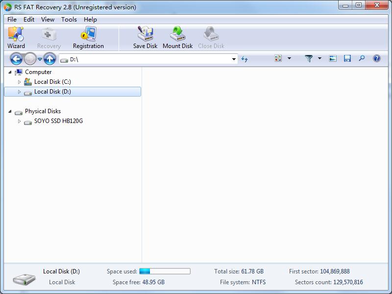 RS FAT Recovery最新版 v2.8 官方版图1