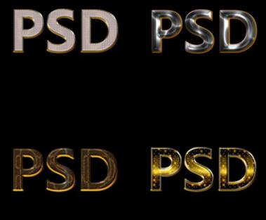 photoshop字体整合版 v1.0 最新版图1