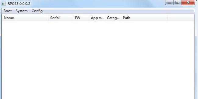 ps3模拟器 v0.0.5中文版图1