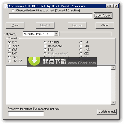 ArcConvert V0.65 英文绿色免费版图1