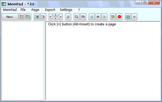 MemPad V3.33.1 英文绿色免费版图1