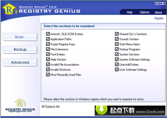 Registry Genius V3.0 英文绿色特别版图1