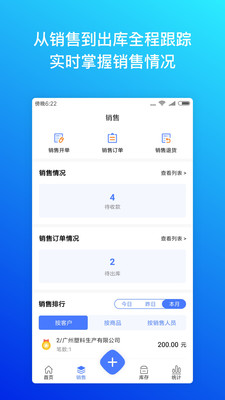 柠檬云进销存 v1.0.0 手机版图2