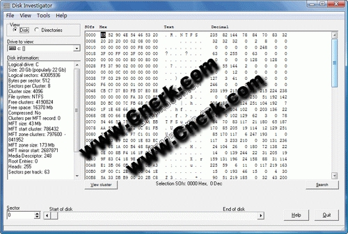 Disk Investigator V1.30 汉化绿色免费版图1